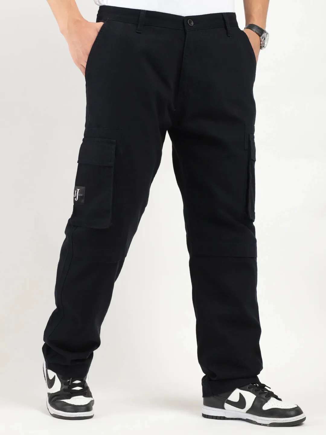 Tornado Full Length Dark Navy Blue Plus size Cargo