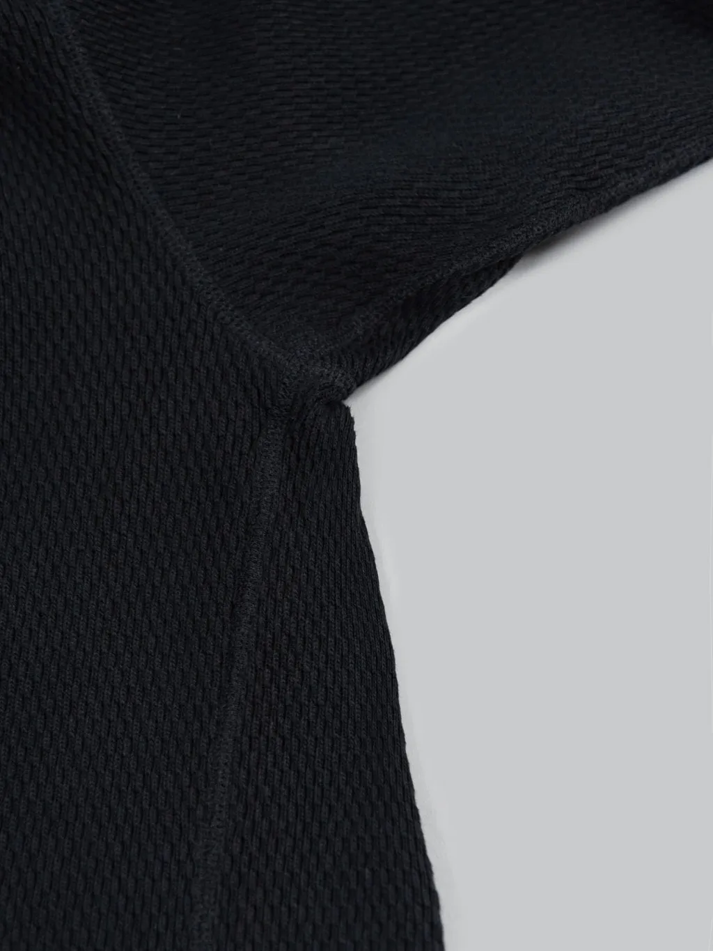 Black UES Double Honeycomb Thermal T-Shirt: Optimized Title