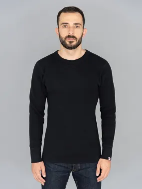 Black UES Double Honeycomb Thermal T-Shirt: Optimized Title