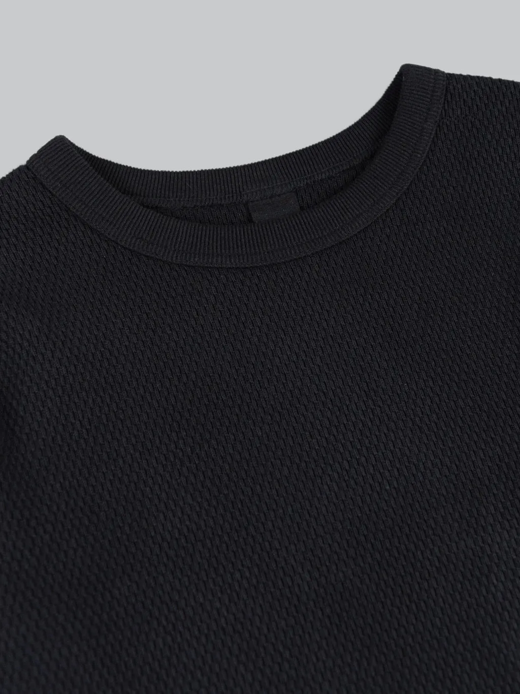 Black UES Double Honeycomb Thermal T-Shirt: Optimized Title