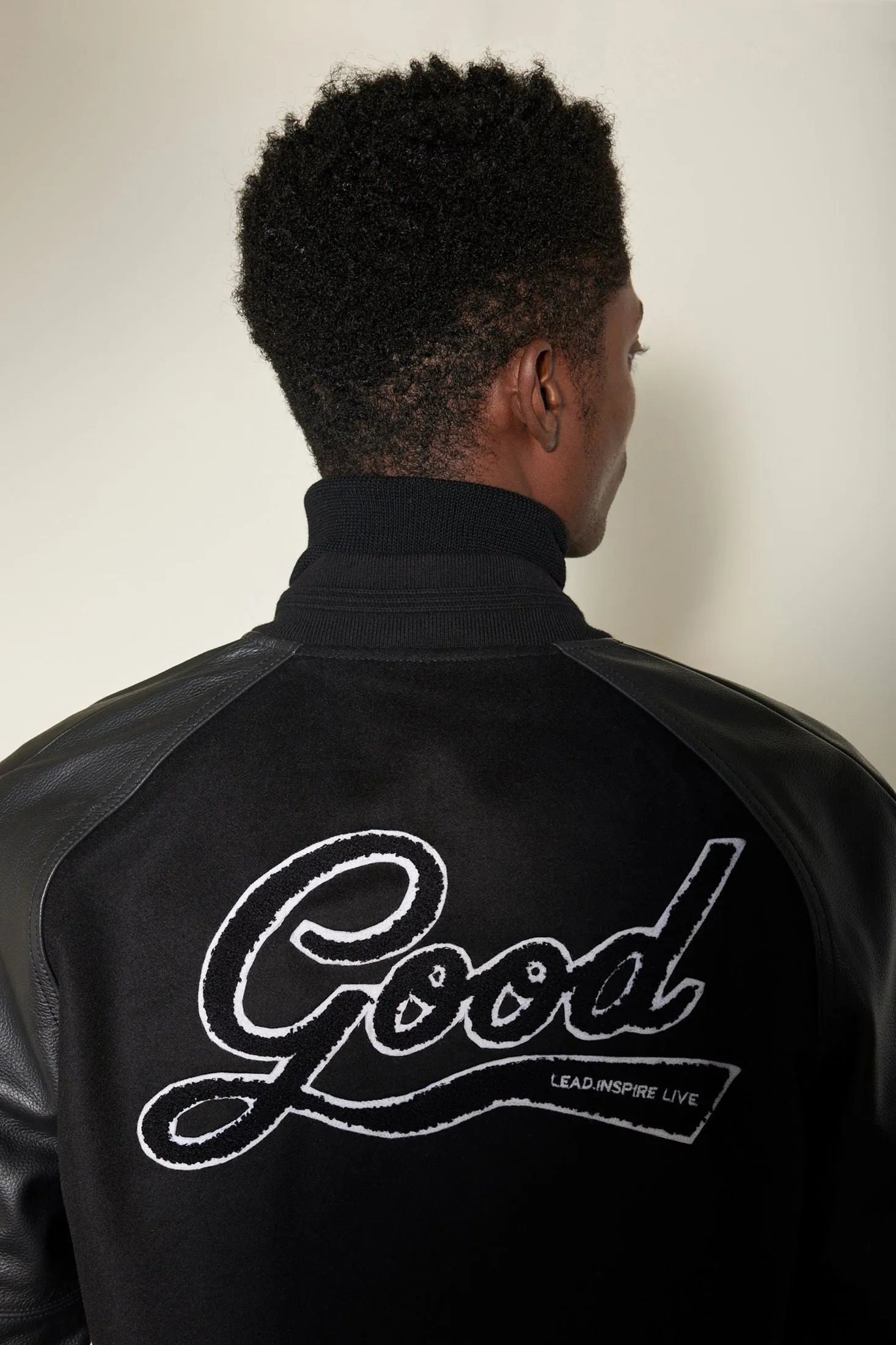 Varsity Jacket | Wool Blend & Leather